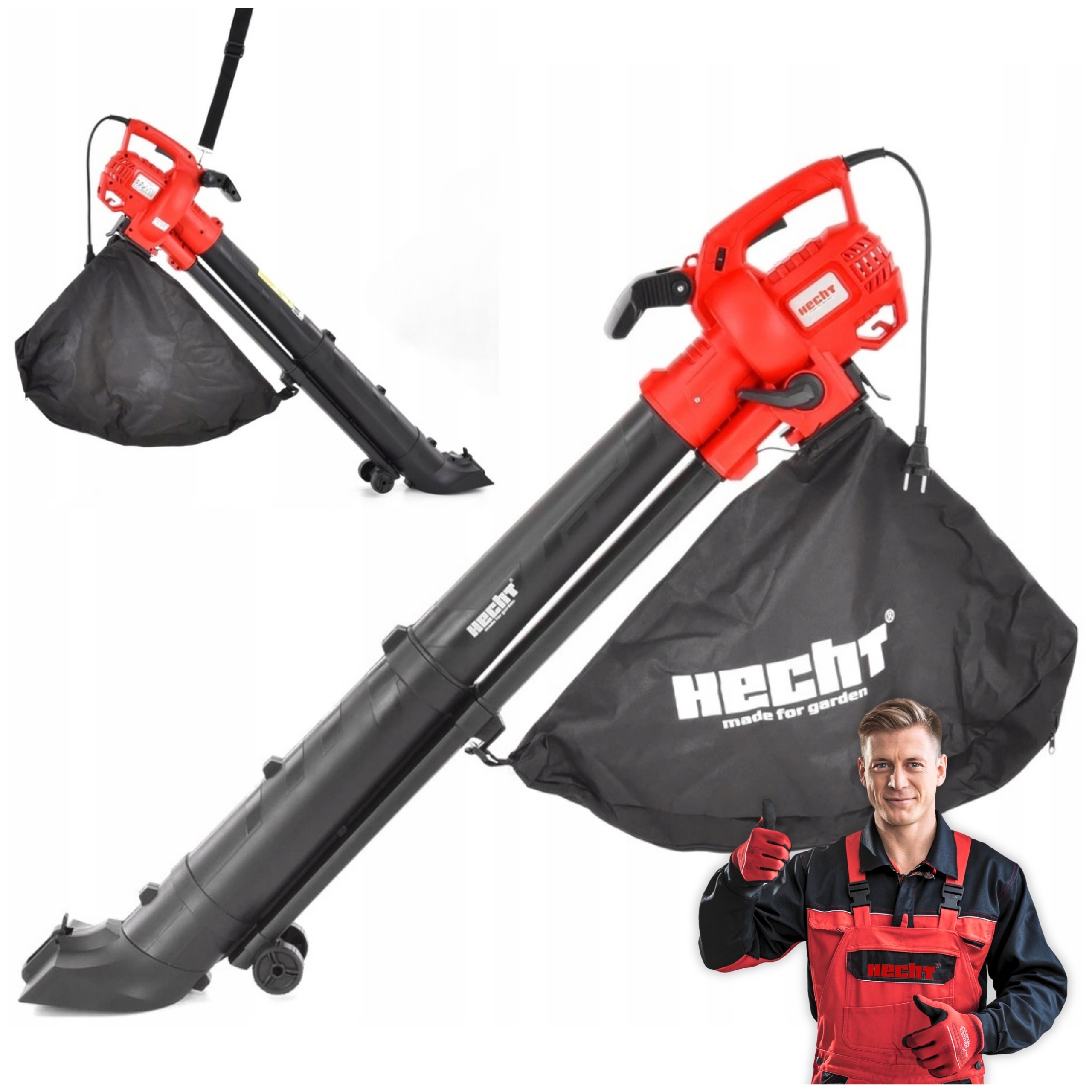 Elektrický fúkač Hecht 3,2 kg